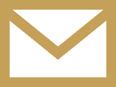 email icon in gold
